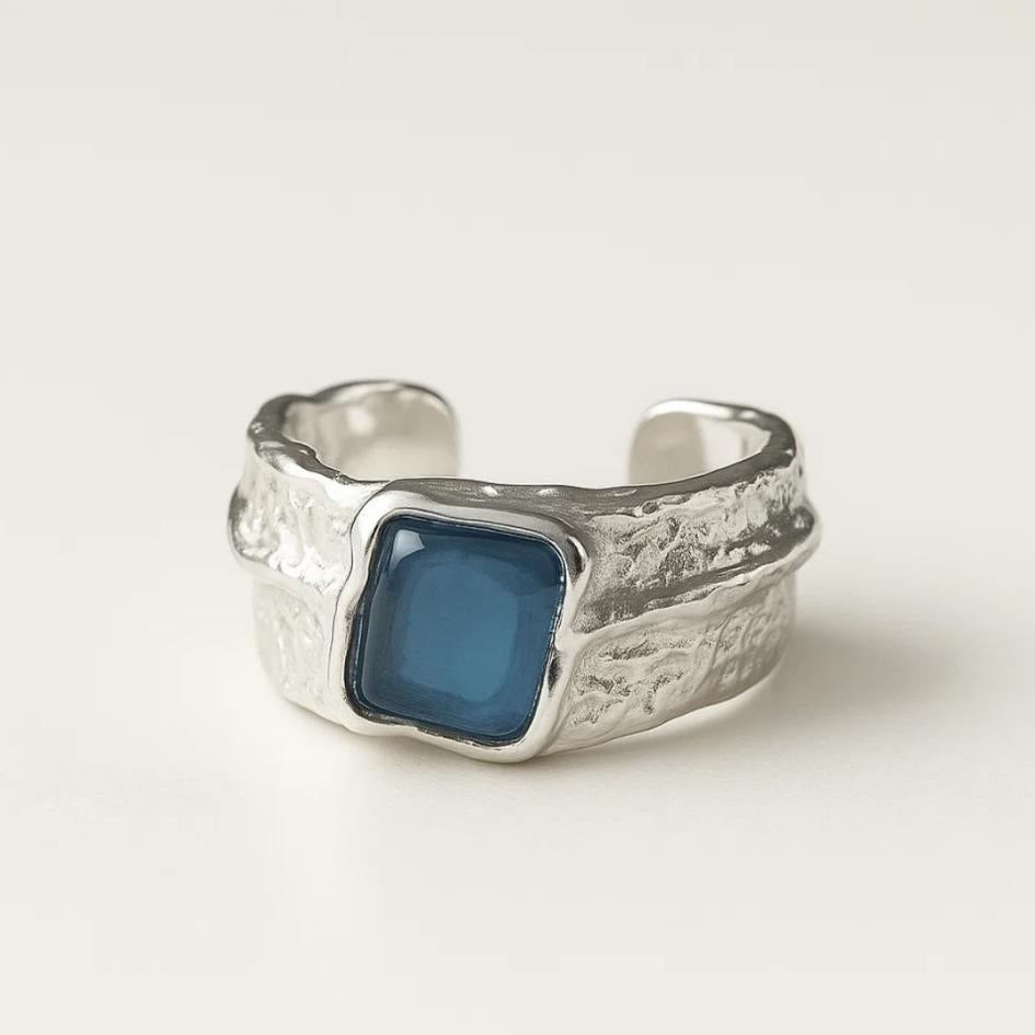 Ocean Blue Beacon Ring