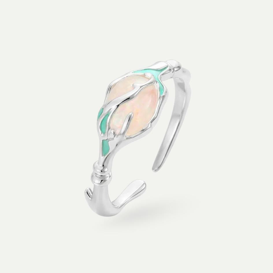 Sterling Silver Opal Tide Ring