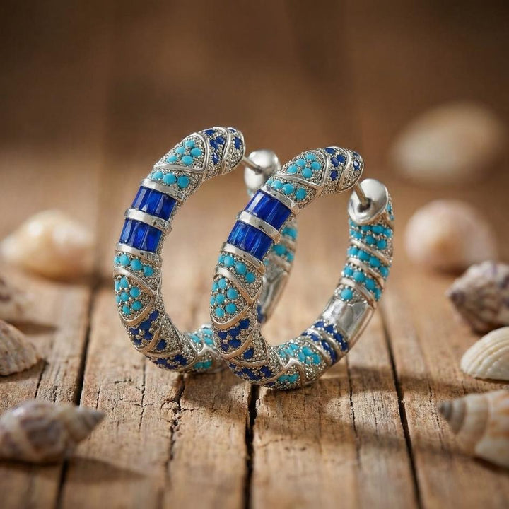 Silver Tidal Swirl Bracelet