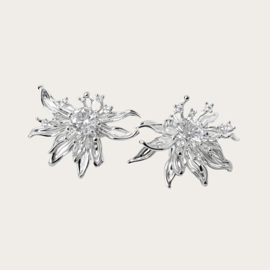 Gold Tidal Bloom Earrings