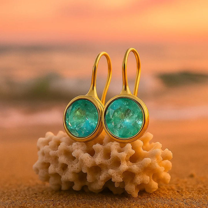 Turquoise Sea Drop Earrings