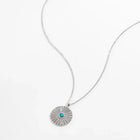 Gold Sun Talisman Necklace 3