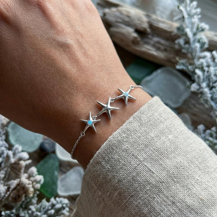 Three Starfish Bracelet