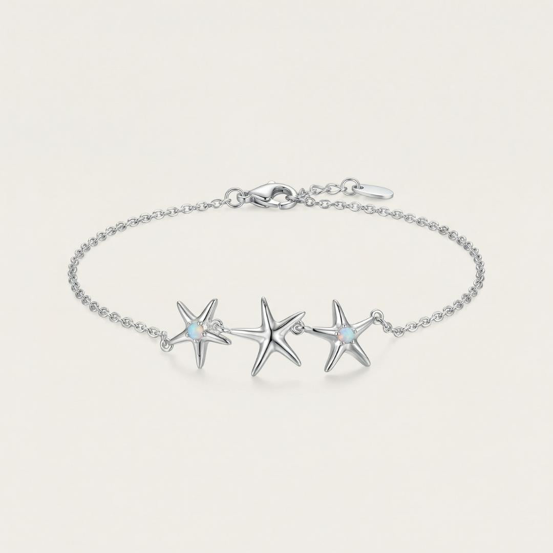Three Starfish Bracelet