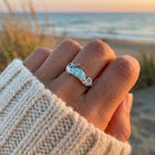 Silver Seahorse Ring 3