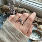 Twisted Zircon Ring 3