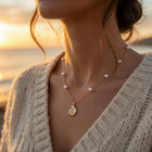 Spiral Shell & Pearl Necklace 5