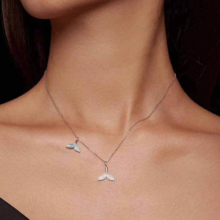 Silver Dual Tide Necklace