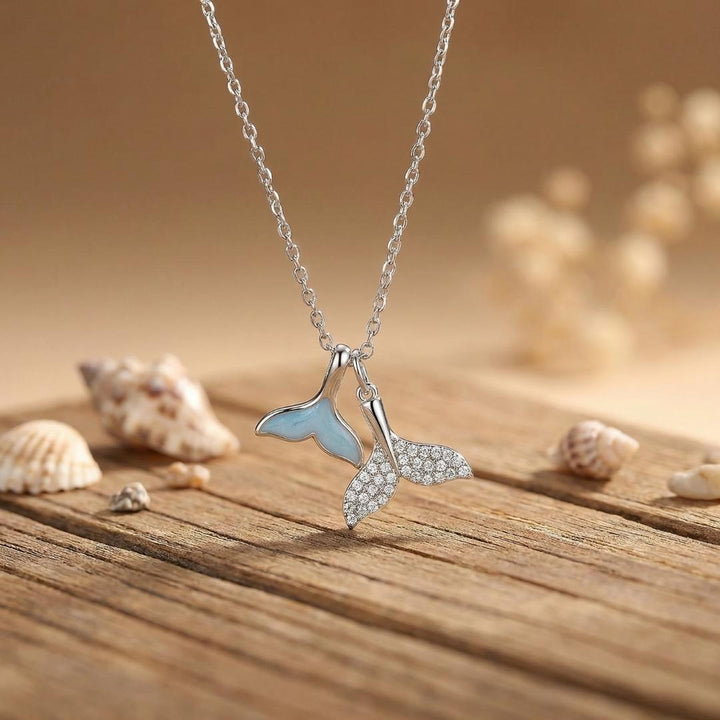 Silver Dual Tide Necklace