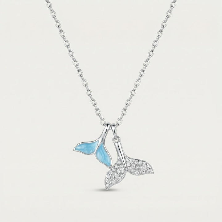 Silver Dual Tide Necklace