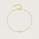 Three Zircon Bracelet 2