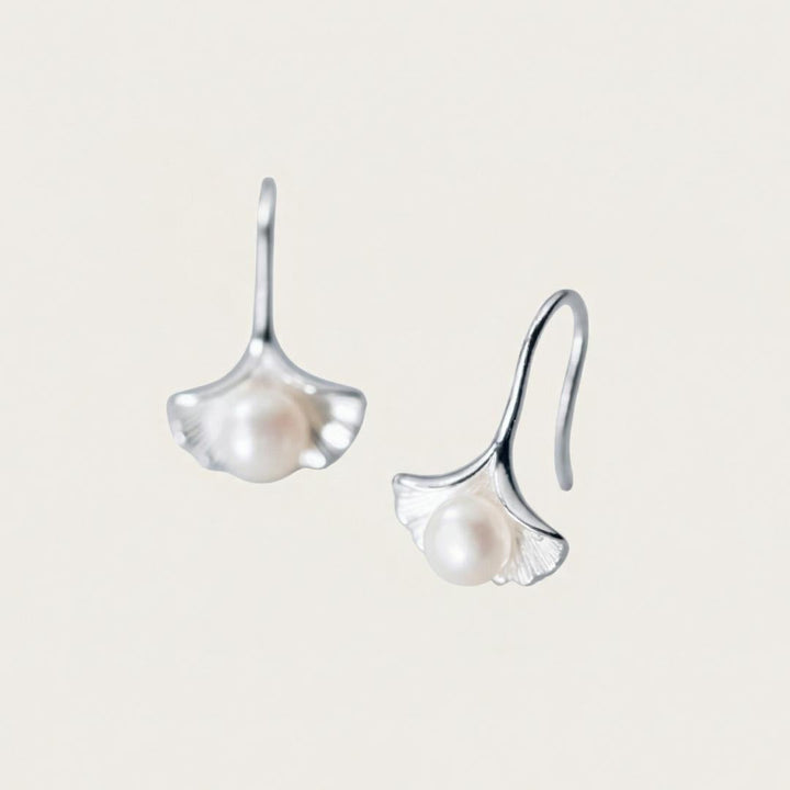 Pearl & Shell Stud Earrings