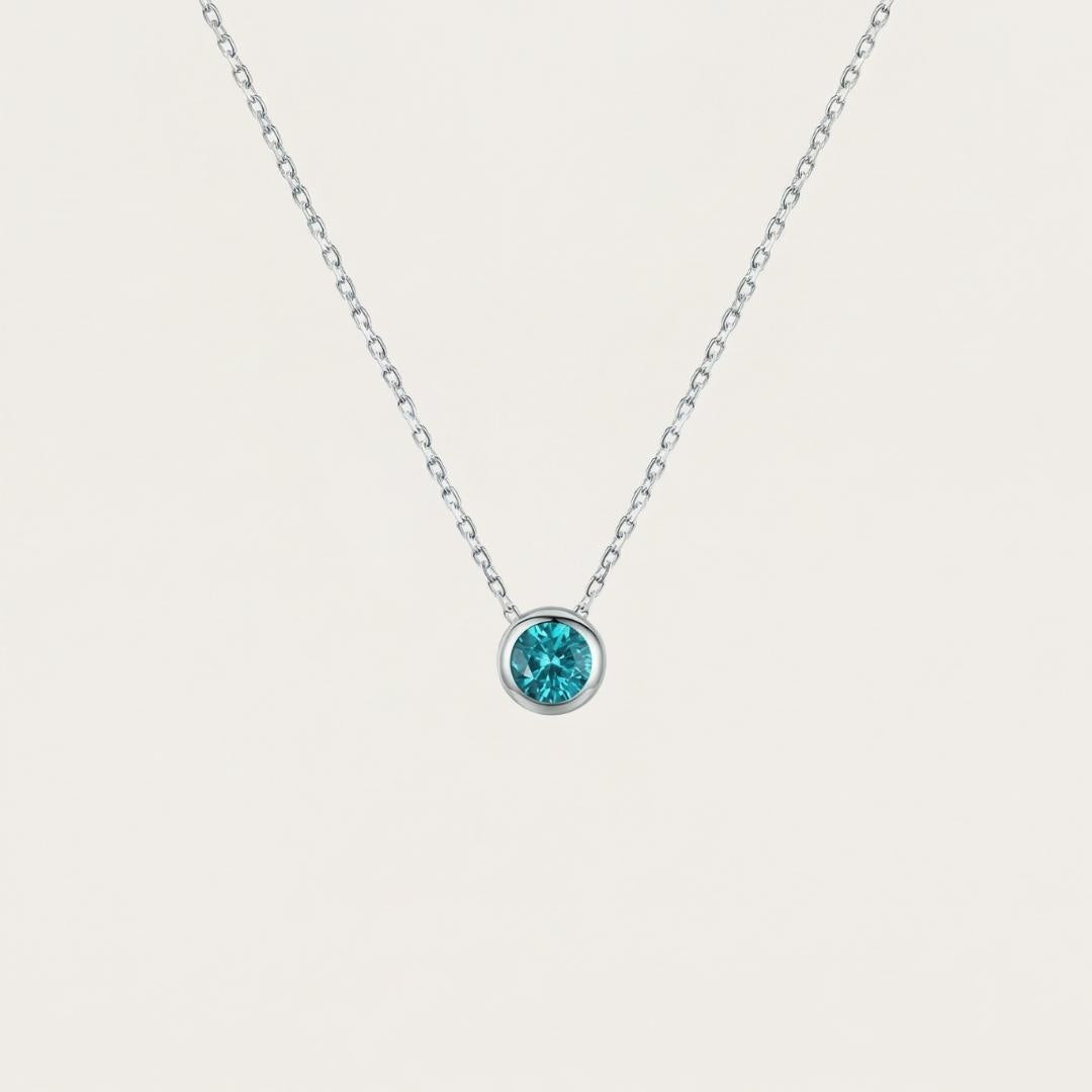 Sterling Silver Sea Drop Necklace