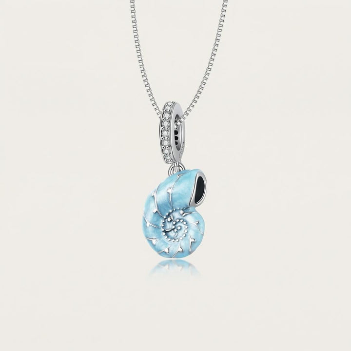 Sterling Silver Tidal Shell Necklace