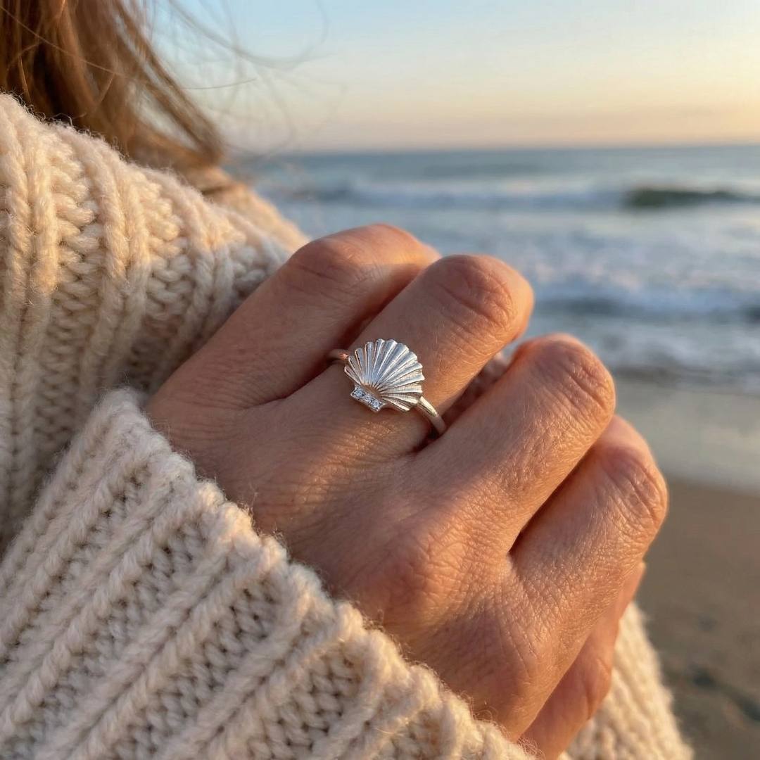 Polished Shell Ring