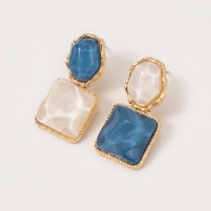Golden Water Shimmer Earrings