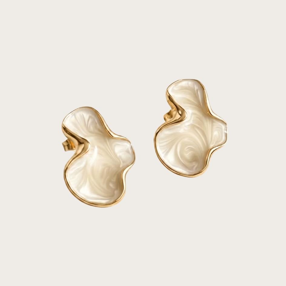 Silent Tide Wave Earrings
