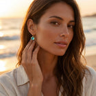 Turquoise Sea Drop Earrings 3