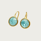 Turquoise Sea Drop Earrings 2