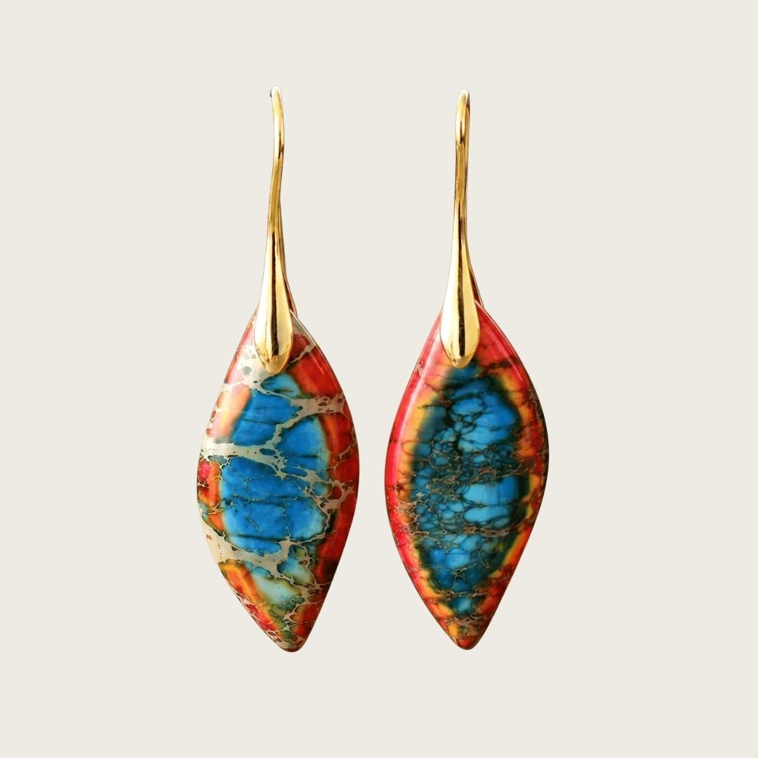 Coral & Turquoise Earrings