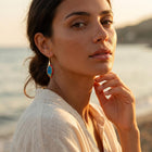 Coral & Turquoise Earrings 3