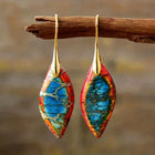 Coral & Turquoise Earrings 4