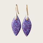 Lavender Pearl Earrings 2