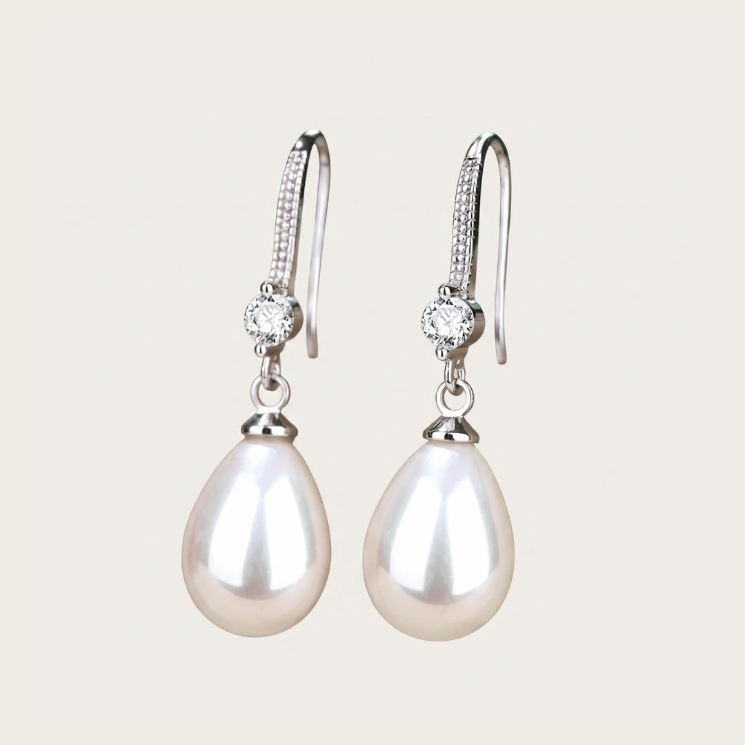 Lustrous Pearl Drop Earrings
