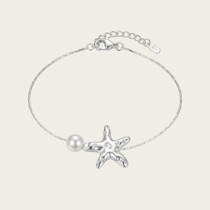 Starfish & Pearl Bracelet