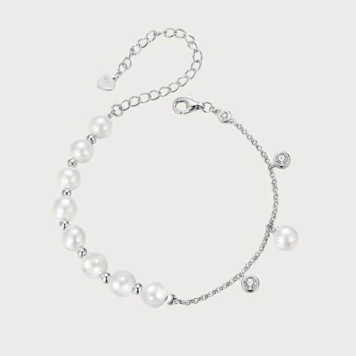 Pearl & Zircon Bracelet