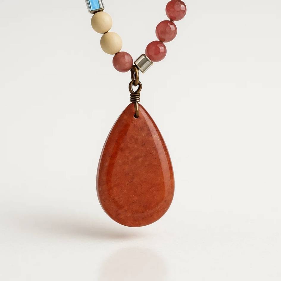 Sunset Stone Drop Necklace