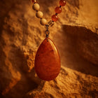 Sunset Stone Drop Necklace 4