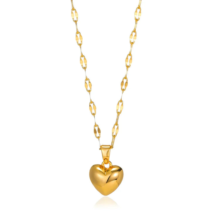 Gold Stainless Steel Starfish Sea Turtle Necklace