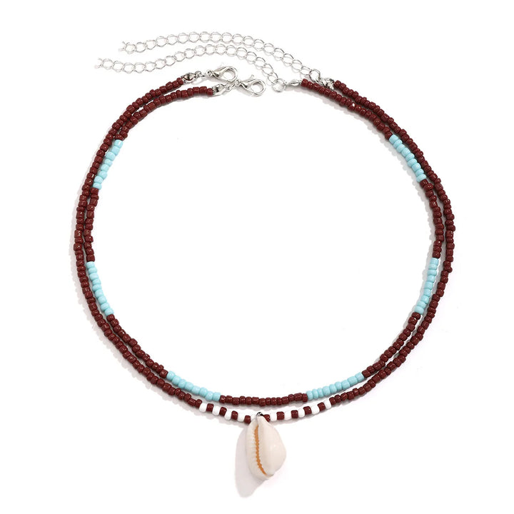 Tidepool Starfish Beaded Necklace