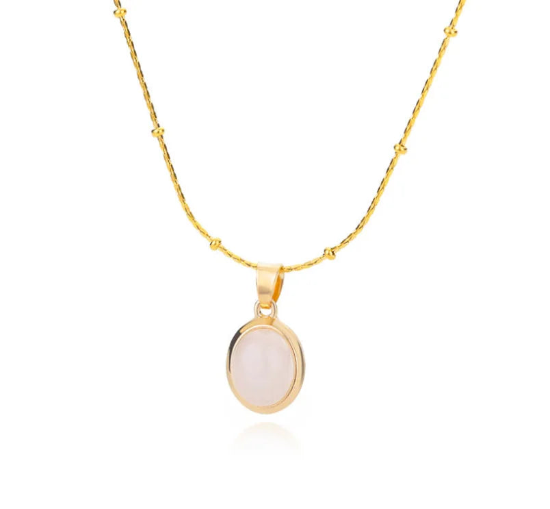 Gold Stainless Steel Starfish Sea Turtle Necklace