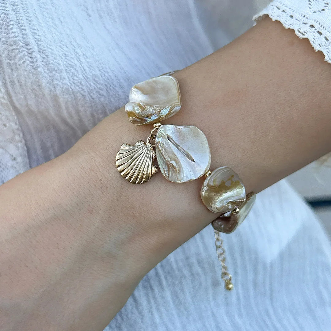 Woven Starfish Shell Necklace