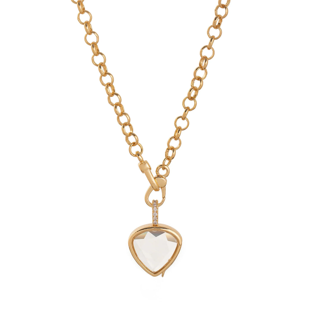 Coastal Drop Locket Necklace