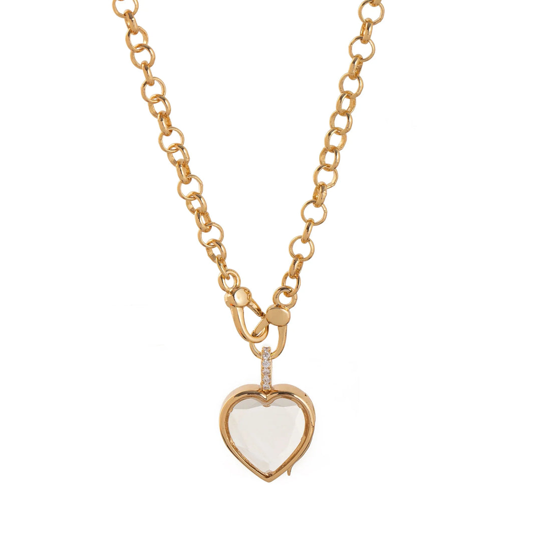 Coastal Drop Locket Necklace