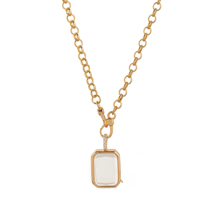 Coastal Drop Locket Necklace
