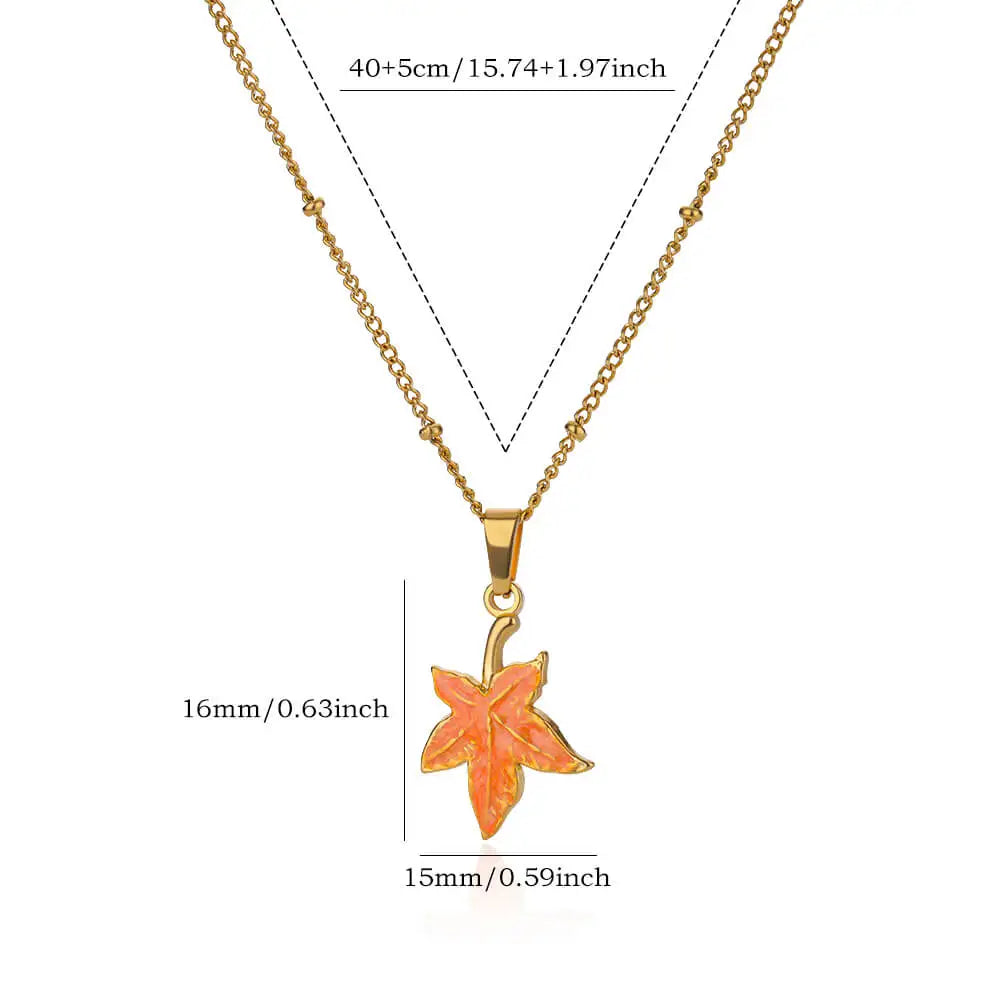 Gold Stainless Steel Starfish Sea Turtle Necklace