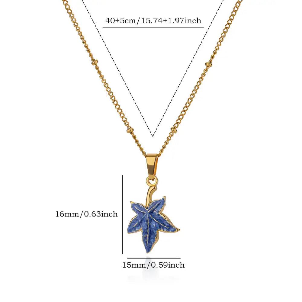 Gold Stainless Steel Starfish Sea Turtle Necklace