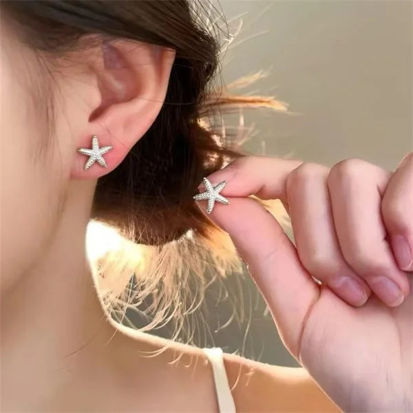 Ocean Asymmetric Starfish Shell Ring