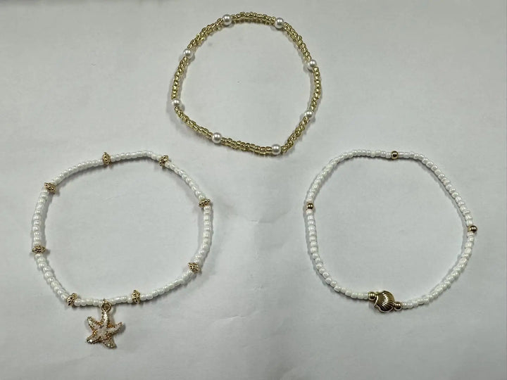 Three-Layer Starfish Shell Necklace