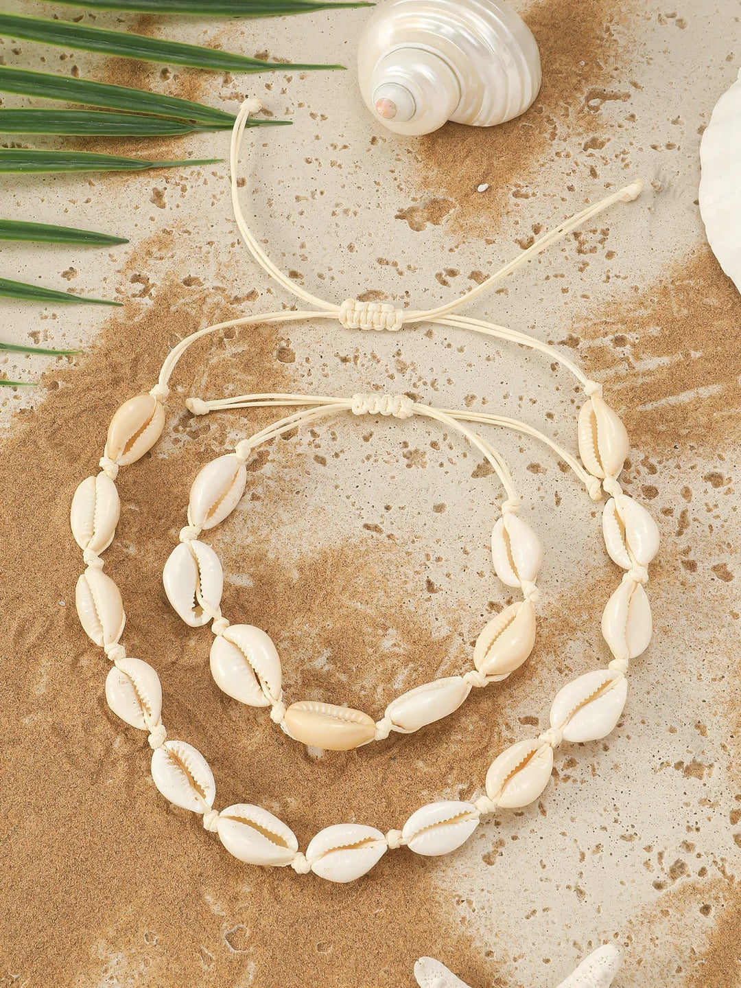Sea Shell Rope Chain Necklace