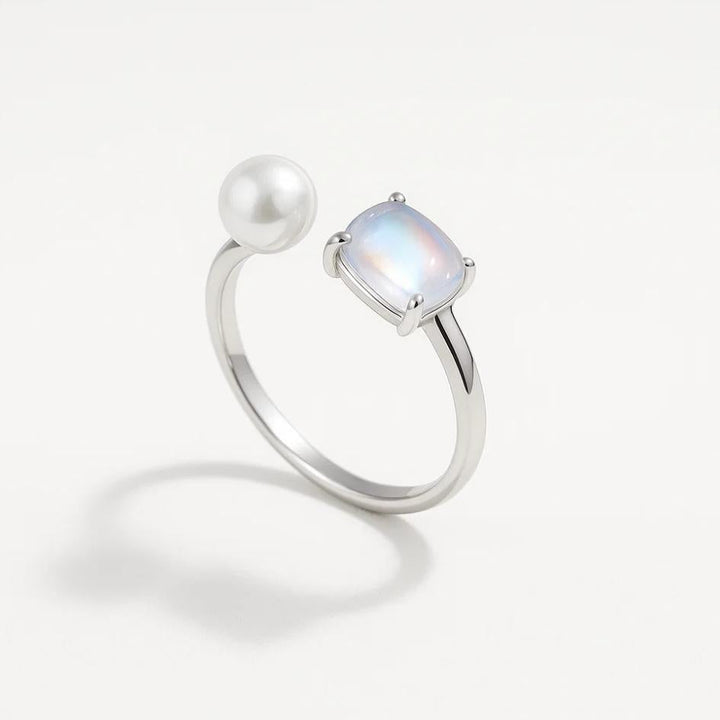 Pearl & Moonstone Ring