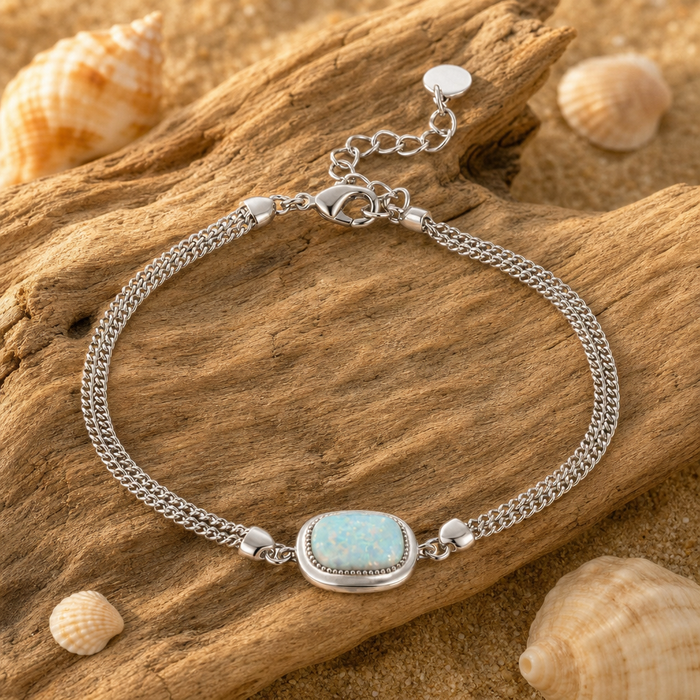 Aquamarine Tropical Bracelet